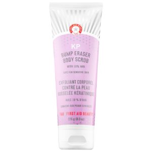 First Aid Beauty KP Bump Eraser Body Scrub with 10% AHA 226 g