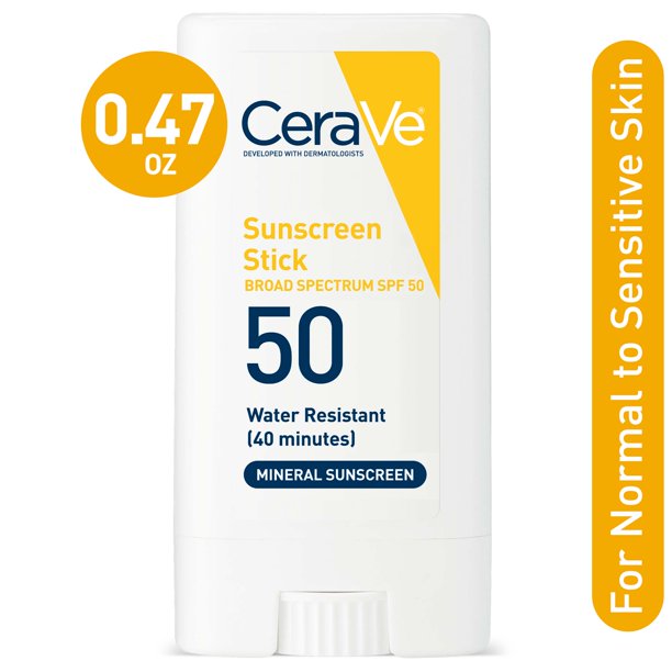 Cerave SPF 50 mineral sunscreen stick | PickNPamper