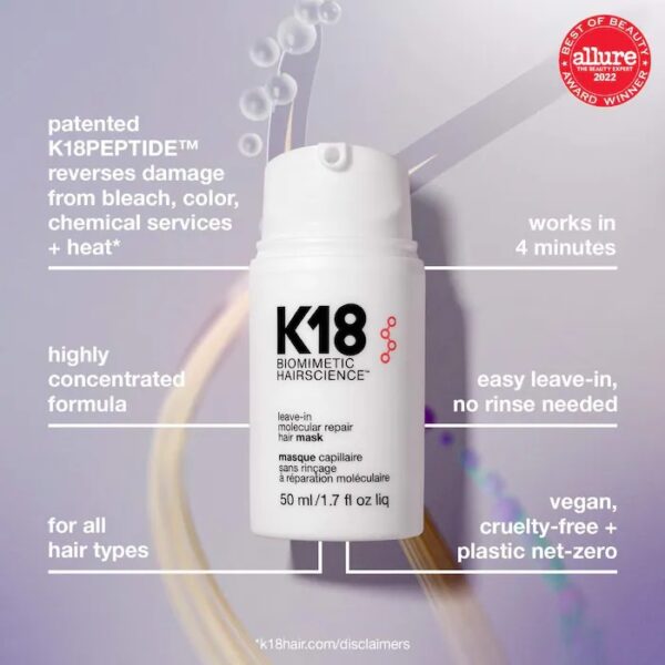 K18 leave-in molecular repair hair mask - Image 5