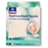 CURE- AID Hydrocolloid spots for acne and cold sores 24pcs