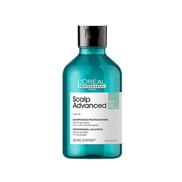 Loreal Professionnel Scalp Advanced Anti-Gras Oiliness Shampoo 300ML