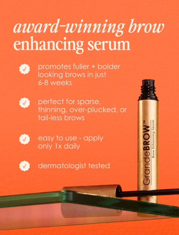 Grande Cosmetics Grandebrow Brow Enhancing Serum 1ml - Image 3
