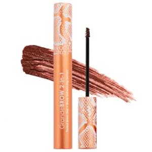 Grande Cosmetics GrandeBROW 2-In-1 Tinted Gel + Brow Enhancing Serum Auburn 3.5ml