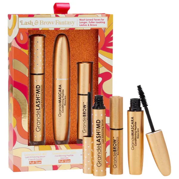 Grande Cosmetics Lash and Brow Serum Fantasy Set