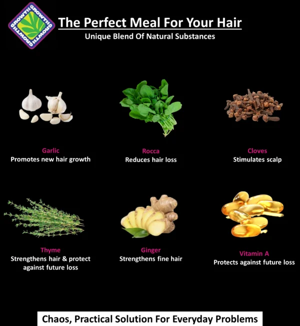 Chaos Growth Non-oily Hair Solution - 120 ml - Image 3