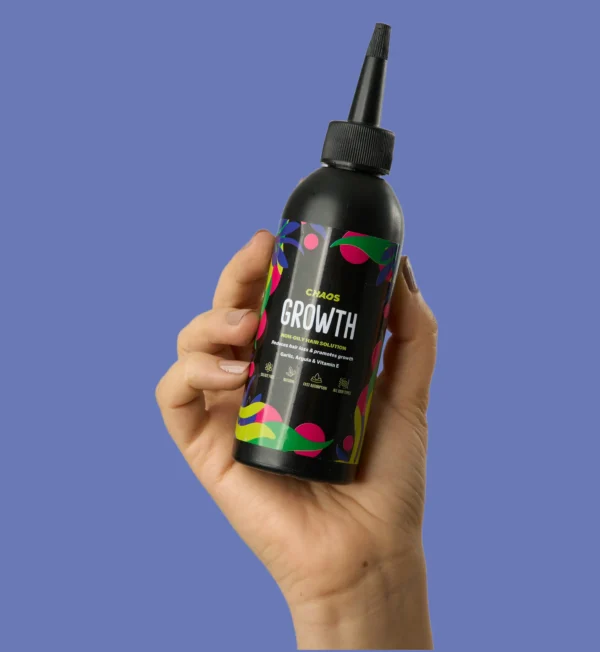 Chaos Growth Non-oily Hair Solution - 120 ml - Image 2