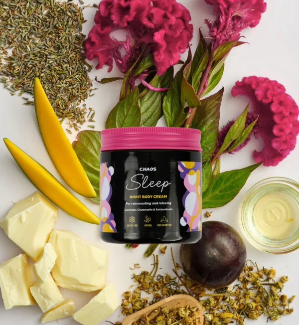 Chaos Sleep - Natural Night Body Cream - 300 ml - Image 2