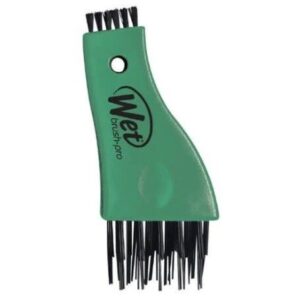 Wet Brush Cleaner - Lilac Hair Brush Green