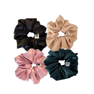 Urban Ducks Satin Scrunchie