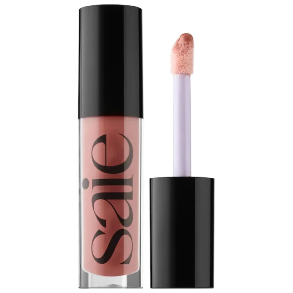 Saie Glossybounce High-Shine Hydrating Lip Gloss Oil-Dip