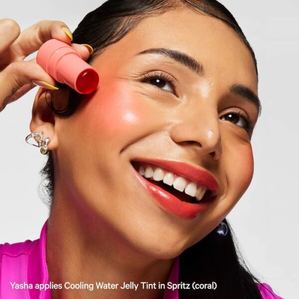 MILK MAKEUP Cooling Water Jelly Tint Lip + Cheek Blush Stain - Spritz - Image 2