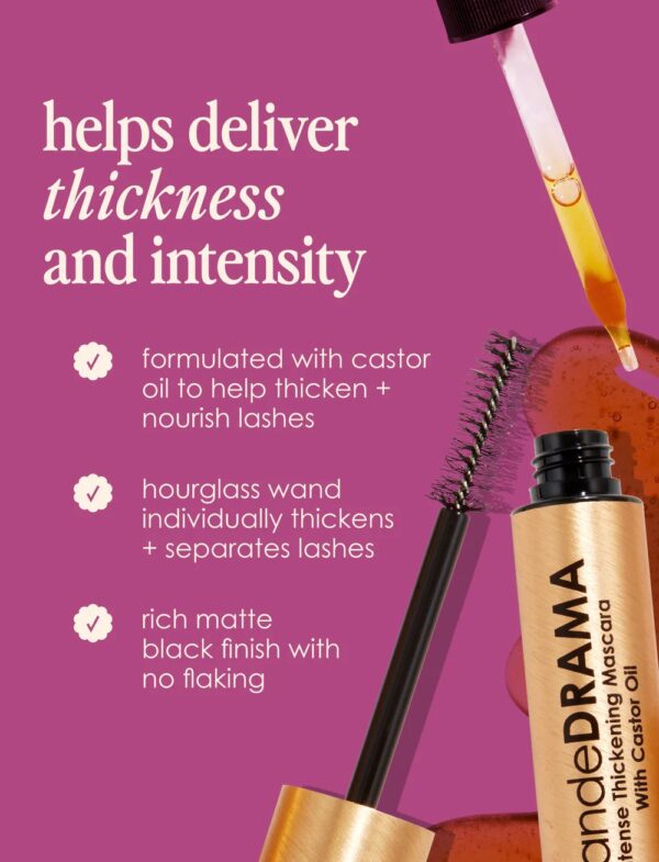 Grande Cosmetics GrandeDrama Intense Thickening Mascara 3g