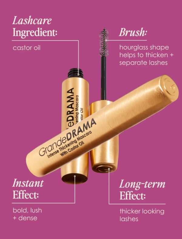 Grande Cosmetics GrandeDrama Intense Thickening Mascara 3g