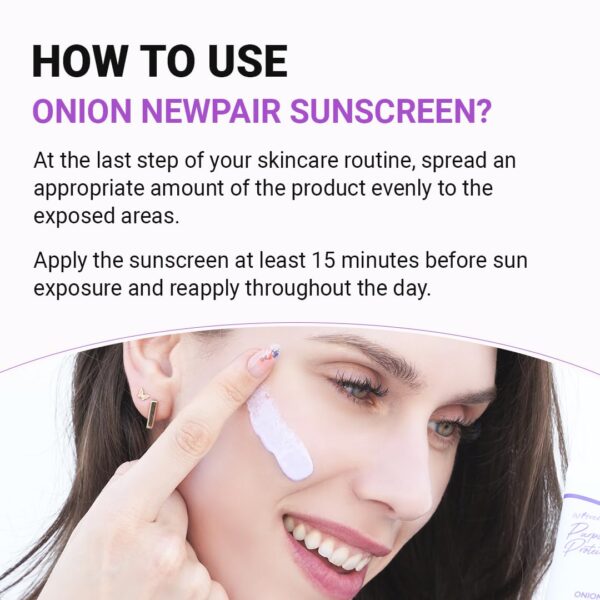 Isntree Onion Newpair Sunscreen 50ML