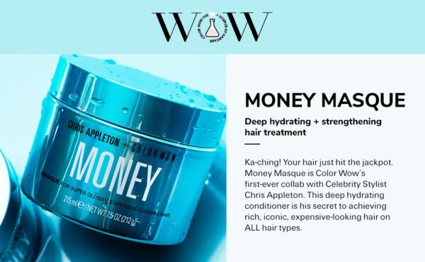 Color Wow Money Mask Deep Hydrating & Strengthening Hair Treatment 50ml