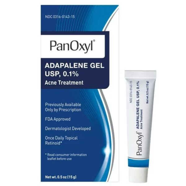 PanOxyl Adapalene 0.1% Acne Treatment Gel