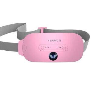 Yeamon Portable Cordless Heating Pad, Electric Waist Belt Device, Pink