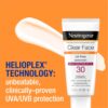 Neutrogena Clear Face Sunscreen Lotion for Acne-Prone Skin, Broad Spectrum SPF 30 88ml