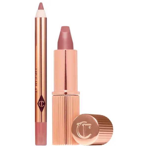 Charlotte Tilbury Mini Pillow Talk Lipstick & Liner Set, Pillow Talk shade