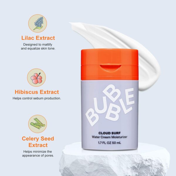Bubble Skincare Cloud Surf Water Cream Moisturiser 30ml - Image 2