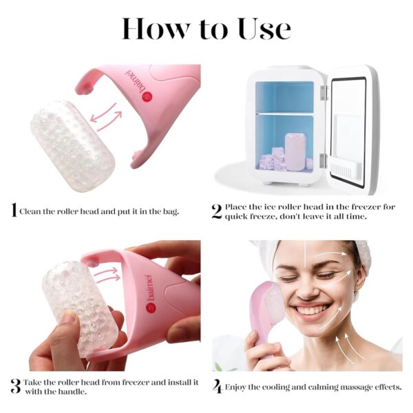 BAIMEI IcyMe Ice Roller for Face Women and Gua Sha Facial Tool Set - Image 4