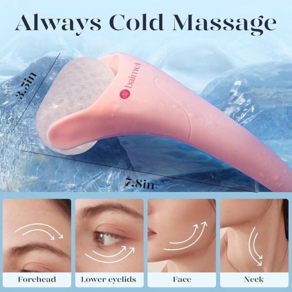 BAIMEI IcyMe Ice Roller for Face Women and Gua Sha Facial Tool Set - Image 2
