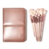 By BEAUTY BAY Rose Glow 18 Piece Brush Set With Brush Stand