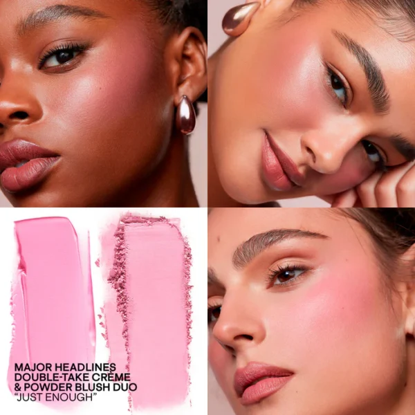 PATRICK TA Major Headlines Double-Take Crème & Powder Blush Duo – Just Enough - Image 3