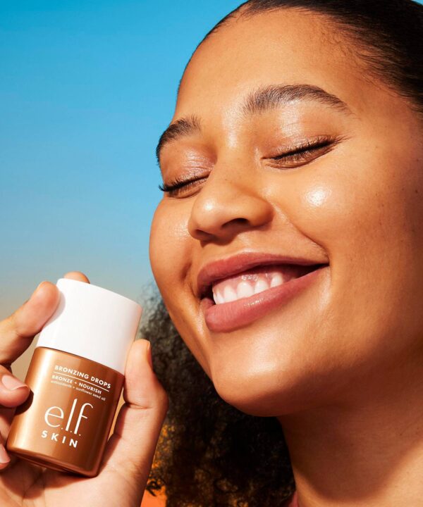 e.l.f. Cosmetics Bronzing Drops Rose Gold 30ml - Image 5
