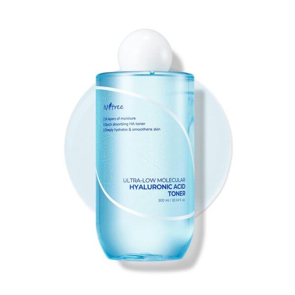 Isntree Ultra-Low Molecular Hyaluronic Acid Toner 300ml