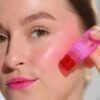 Makeup Revolution Jelly Blush Stick Lip And Cheek Stain Strawberry Pink
