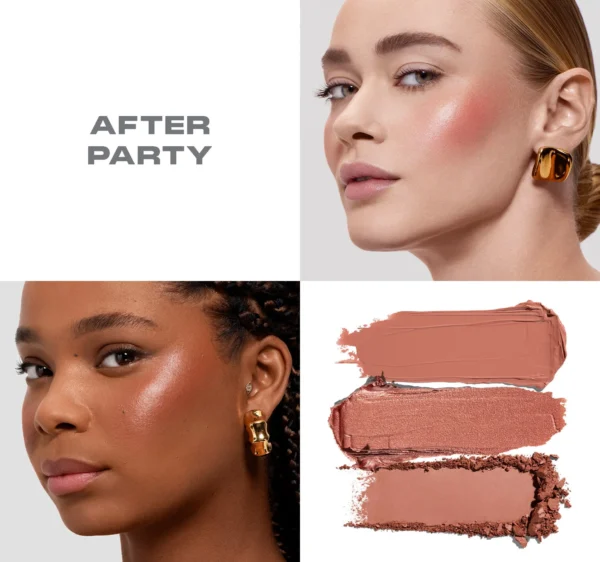 Morphe Cheek Thrills Multi-Finish Face Trio After Party - Image 5