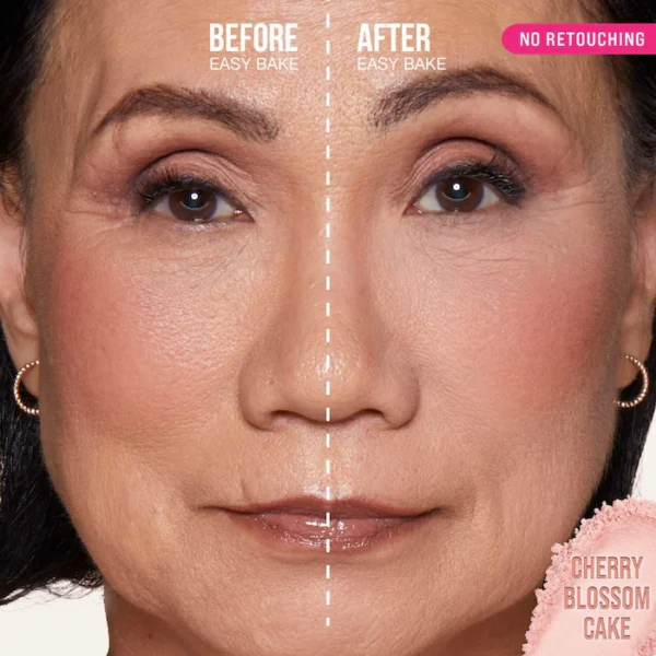 HUDA BEAUTY Easy Bake Blurring Loose Baking & Setting Powder Cherry Blossom - Image 2
