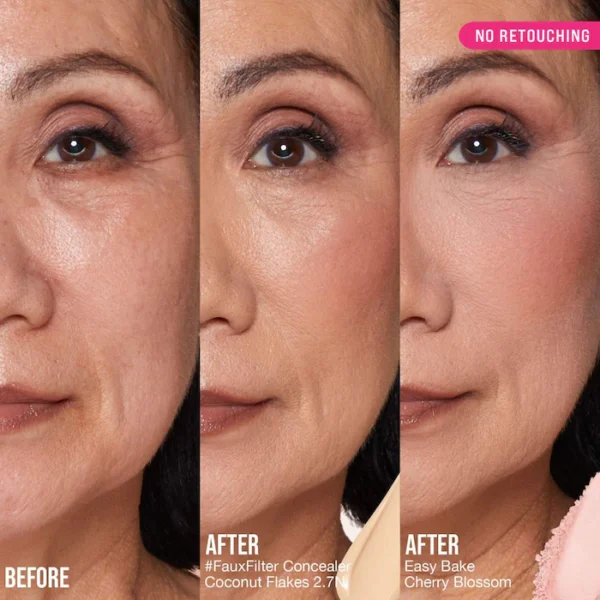 HUDA BEAUTY Easy Bake Blurring Loose Baking & Setting Powder Cherry Blossom - Image 6