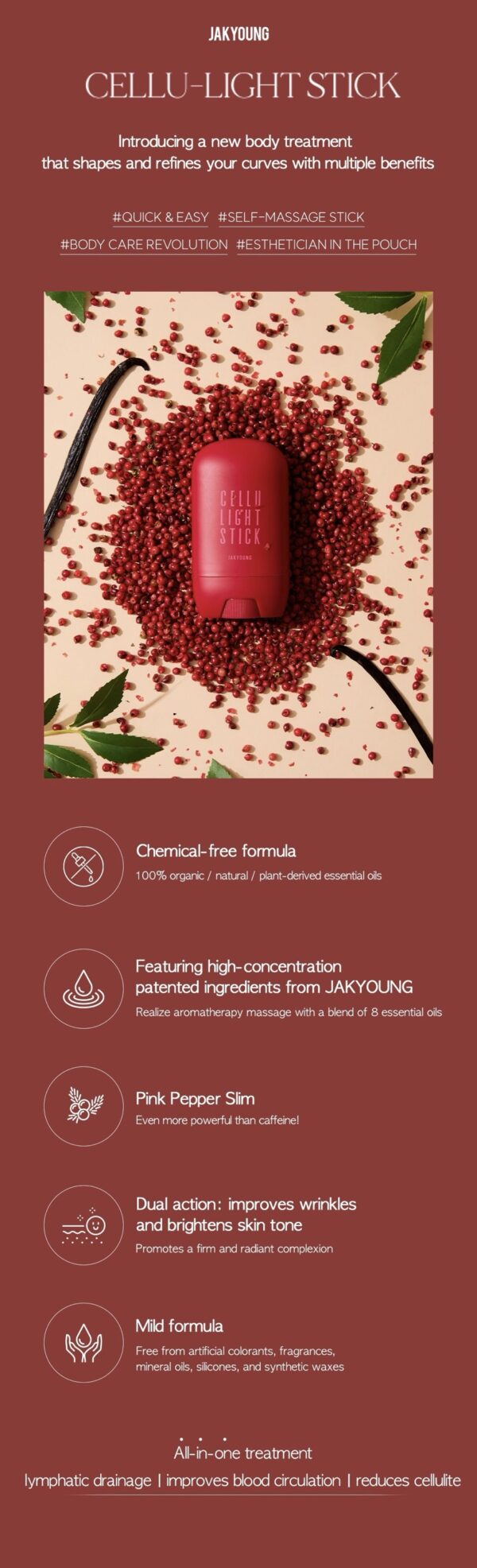 JAKYOUNG Cellu Light Stick 50g - Image 9