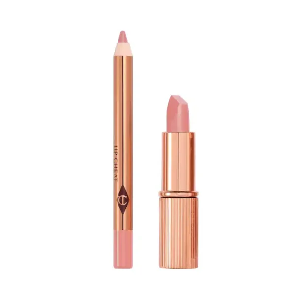 Charlotte Tilbury Mini Pillow Talk Lipstick & Liner Set, Pillow Talk Fair - cool pink nude - Image 5