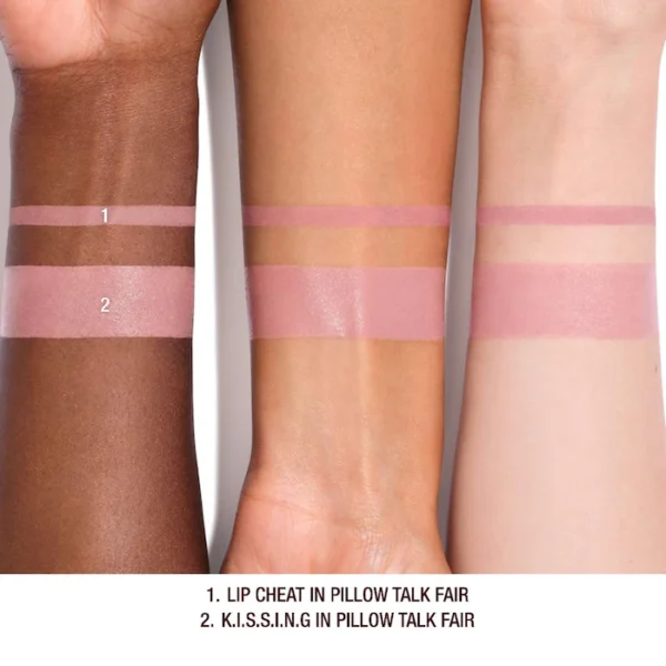 Charlotte Tilbury Mini Pillow Talk Lipstick & Liner Set, Pillow Talk Fair - cool pink nude - Image 3