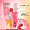 Gisou Honey Infused Hydrating Lip Oil Raspberry Swirl Sheer Cool Pink 8ml