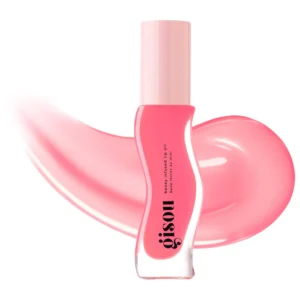 Gisou Honey Infused Hydrating Lip Oil Raspberry Swirl Sheer Cool Pink 8ml