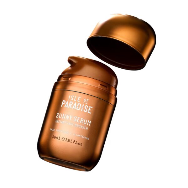 Isle of Paradise Sunny Serum – Instant Face Bronzer - Image 3