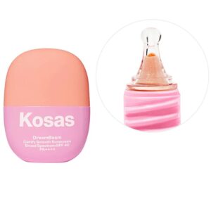 Kosas Mini DreamBeam Silicone-Free Mineral Sunscreen SPF 40 with Ceramides and Peptides Comfy Smooth