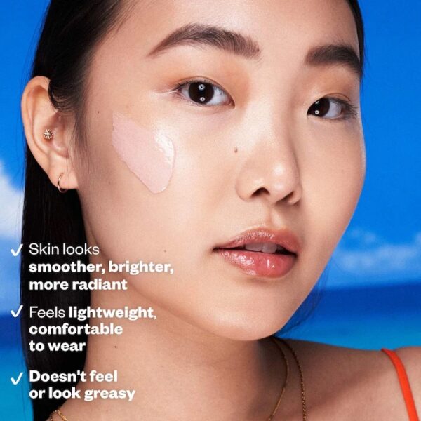 Kosas Mini DreamBeam Silicone-Free Mineral Sunscreen SPF 40 with Ceramides and Peptides Comfy Smooth - Image 3