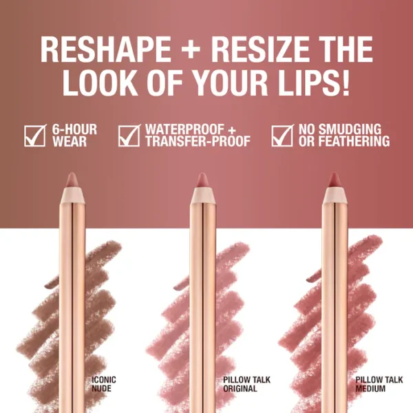 Charlotte Tilbury Mini Iconic Lip Cheat Lip Liner Trio - Image 4